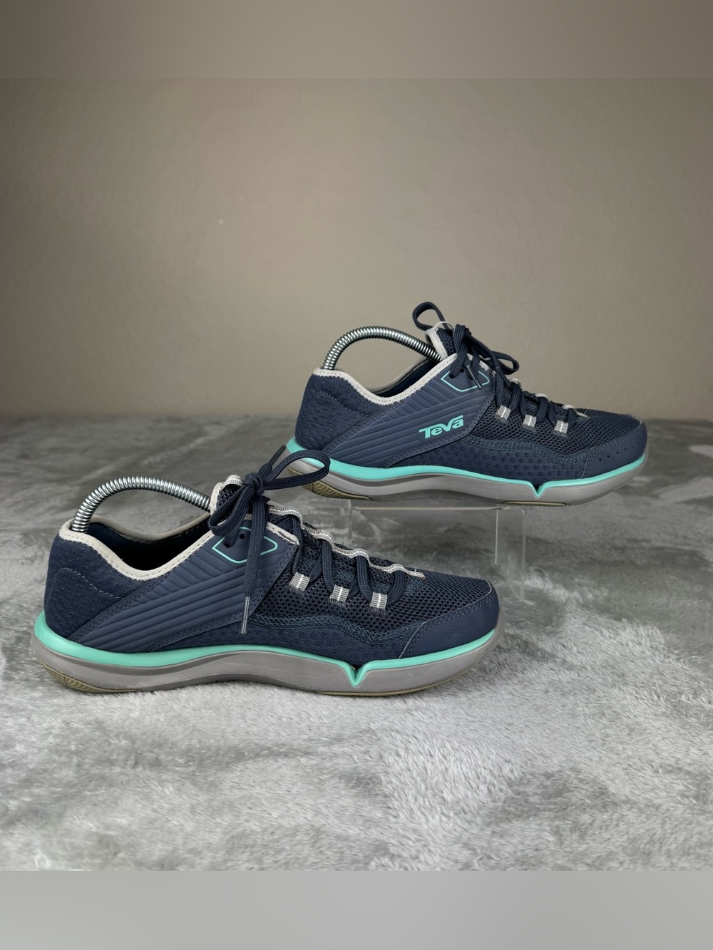 TEVA Women's Refugio Outdoor Mesh Sneakers in Blue - Size 9 - Picture 3 of 14